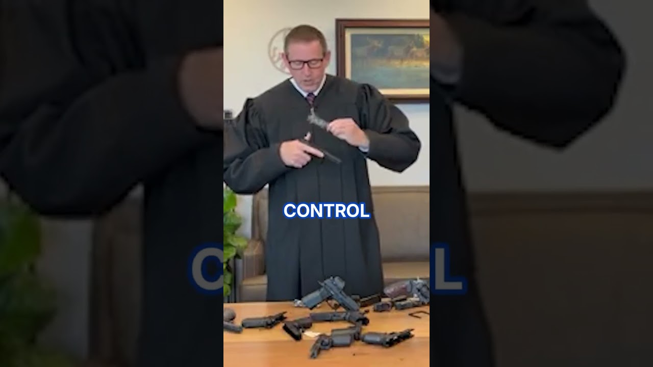 Gun-toting judge's video sparks furious backlash