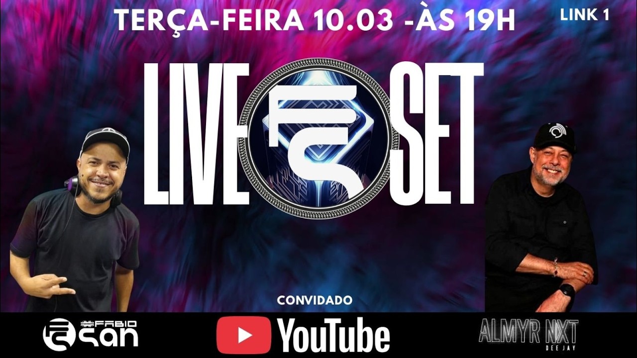 DJ'S FABIO SAN / ALMYR NEXT - LIVE SET - TERÇA-FEIRA - LINK 1 - 10.03.2026 #djfabiosan