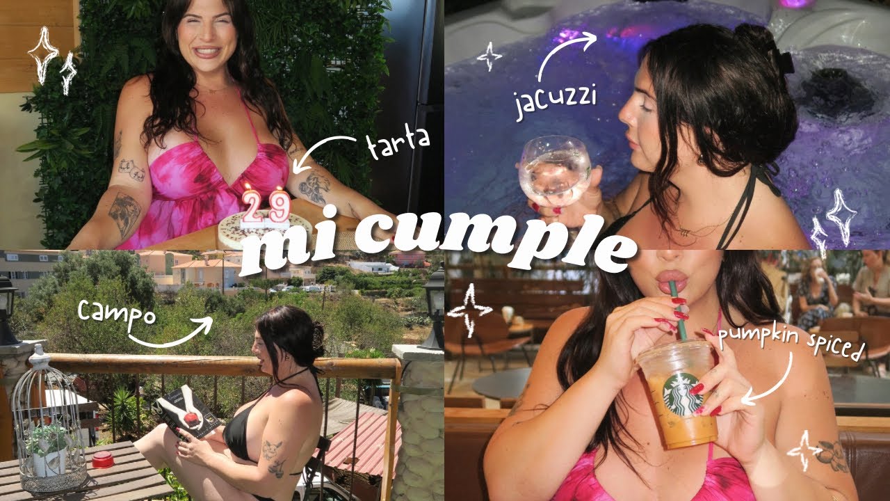 Un cumple cozy 🎀 vlog de mis 29 años (tarta, spa y otoño aesthetic 🍂)