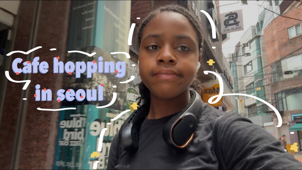 Korea Diaries: Cafe Hopping in Seoul | Study vlog | 6+ cafes in Seoul