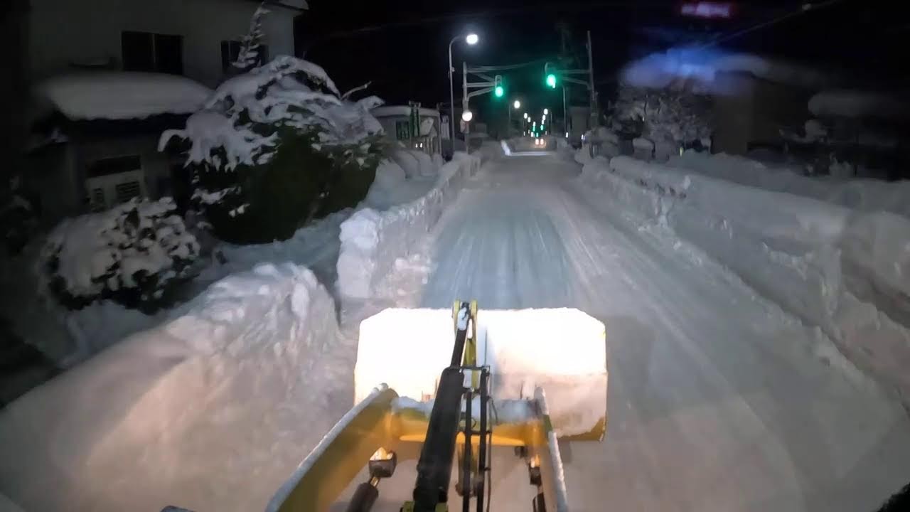 2026/1/29 早朝除排雪