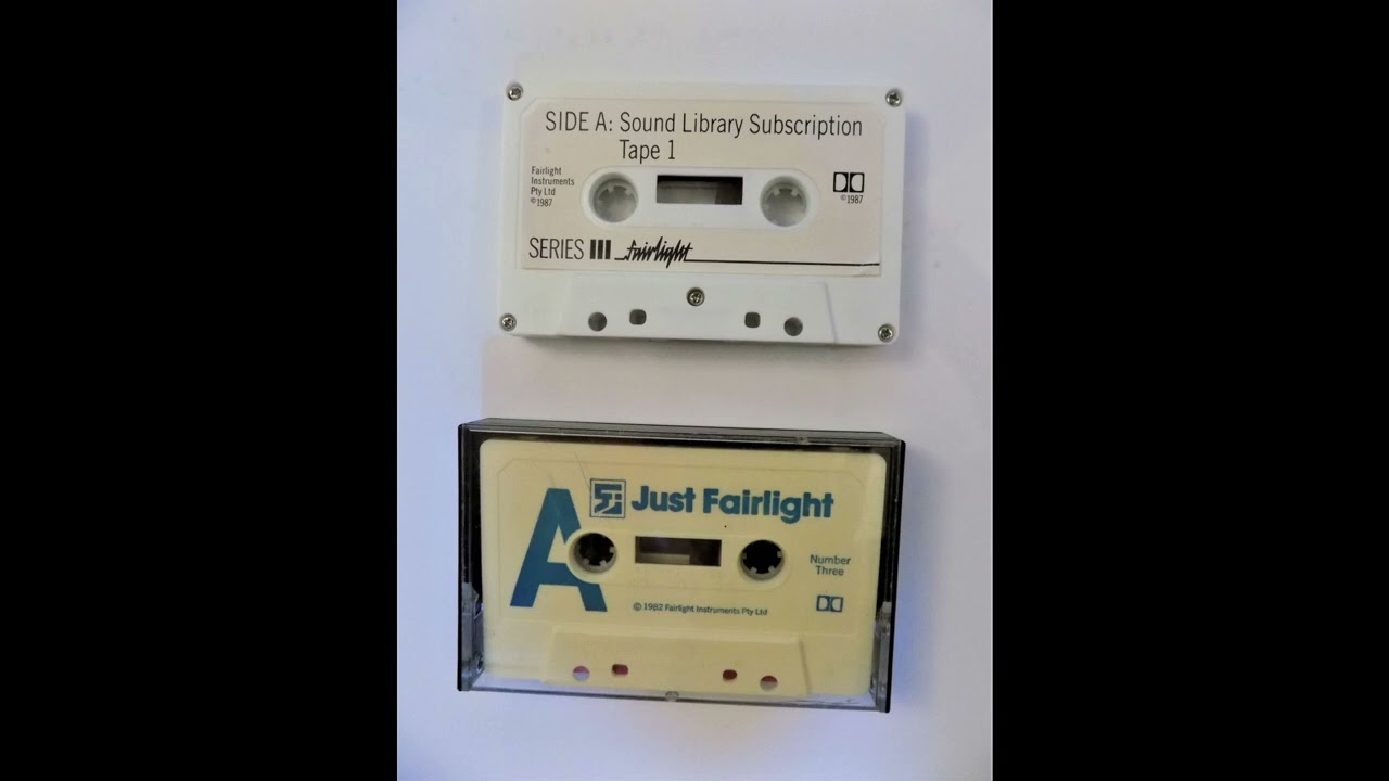 Just the 8 bit Fairlight Series II CMI 1982