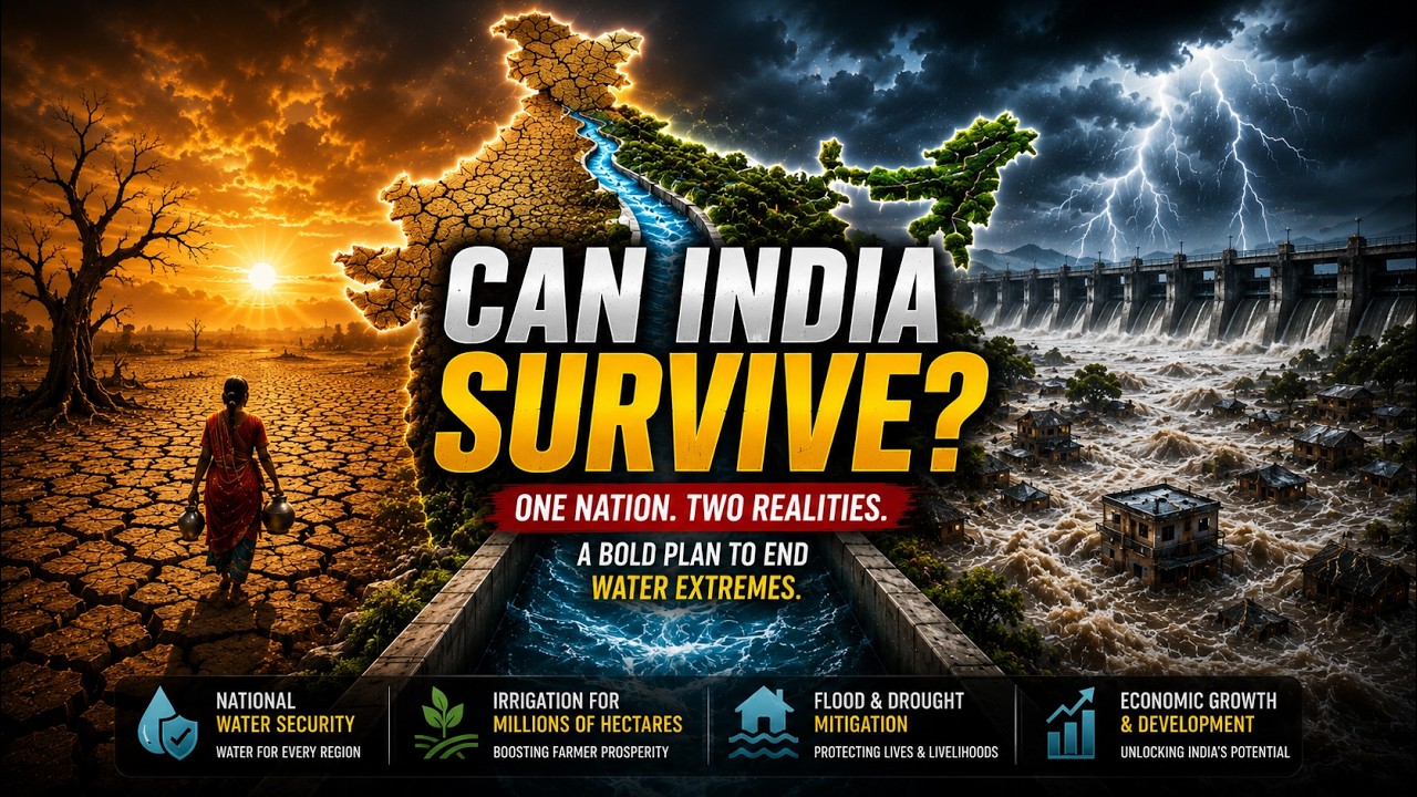 India&rsquo;s River Interlinking Project: Solving the Flood-Drought Paradox by 2026