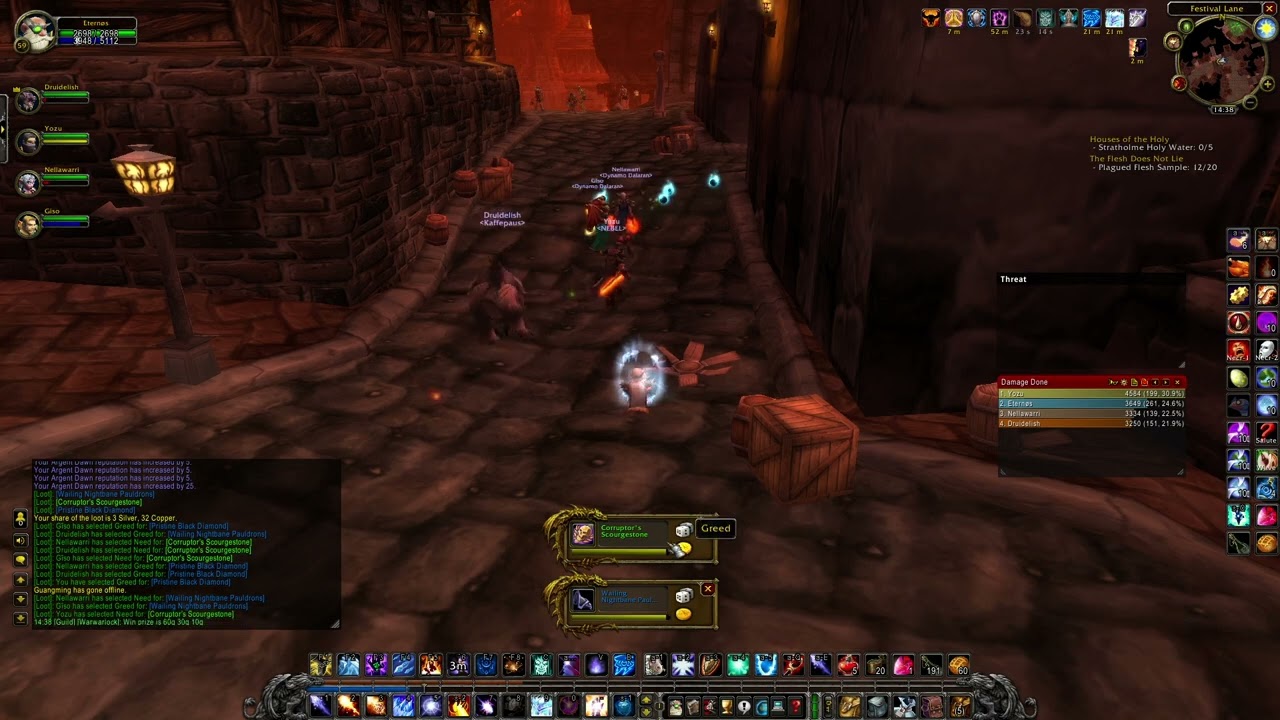 Wow Classic Harcore - Stratholme full