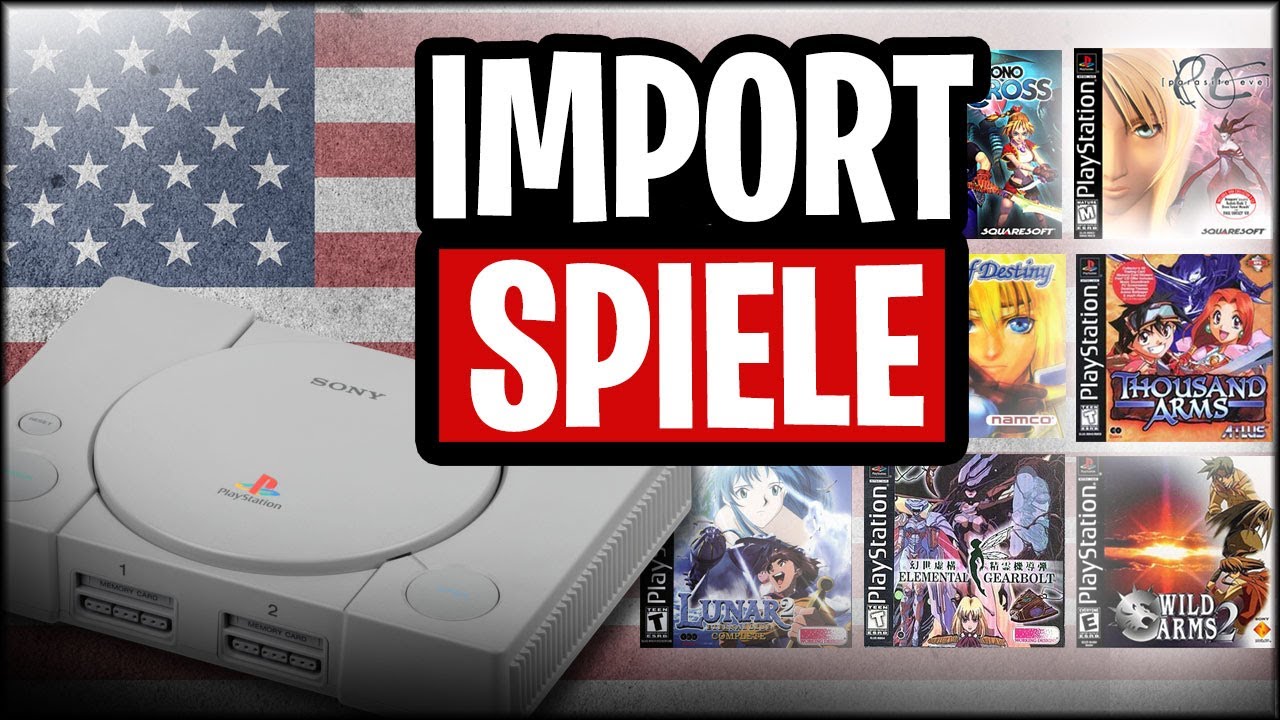 Die besten Playstation 1 Import Spiele - PS1 NTSC Spiele