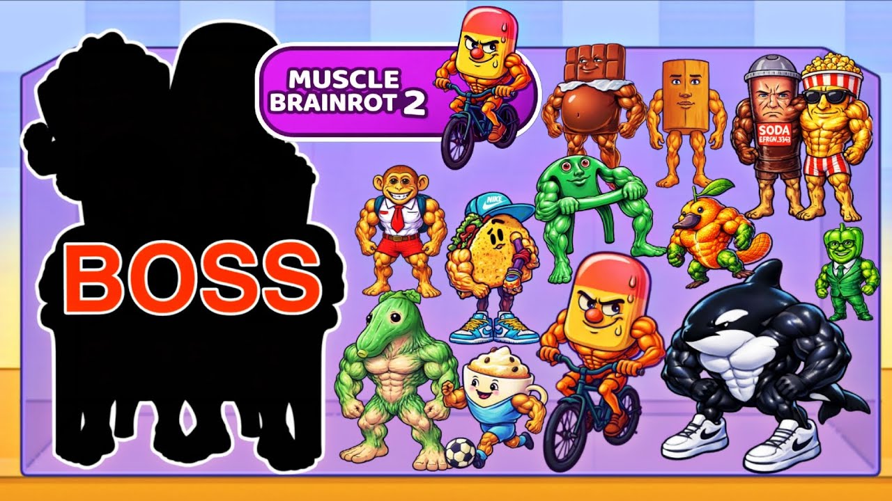 Merge Fellas Muscle Brainrot 2 Gameplay Walkthrough Reaching Max Level | Brainrot New Update