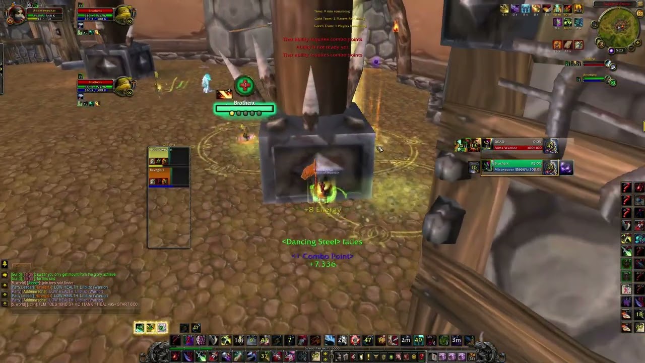 Mop 5.4 rogue/balance druid arena 2.4kcr