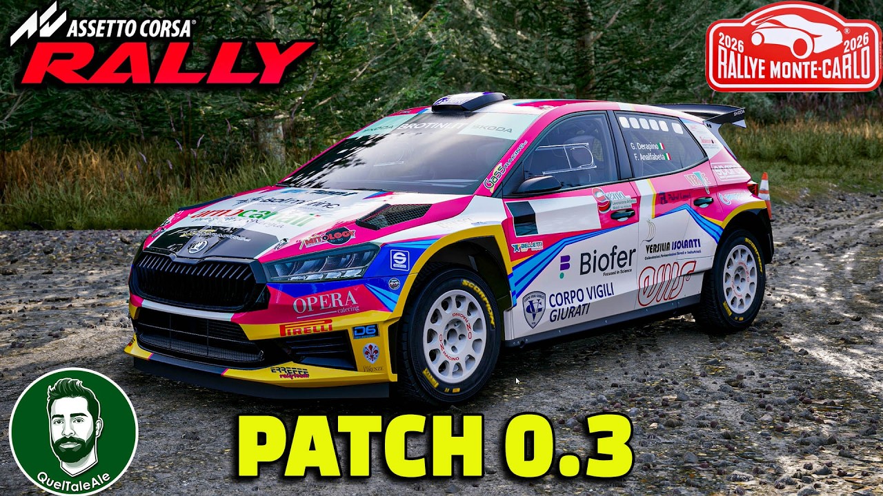 Assetto Corsa Rally 0.3 - ARRIVA IL RALLY DI MONTECARLO E 2 NUOVE AUTO - Gameplay ITA - 06