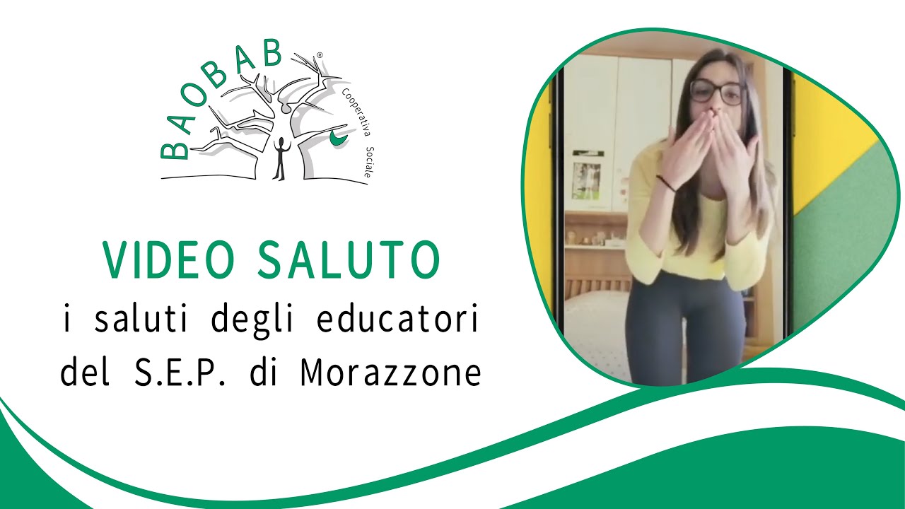 Video saluto degli educatori del S.E.P. di Morazzone