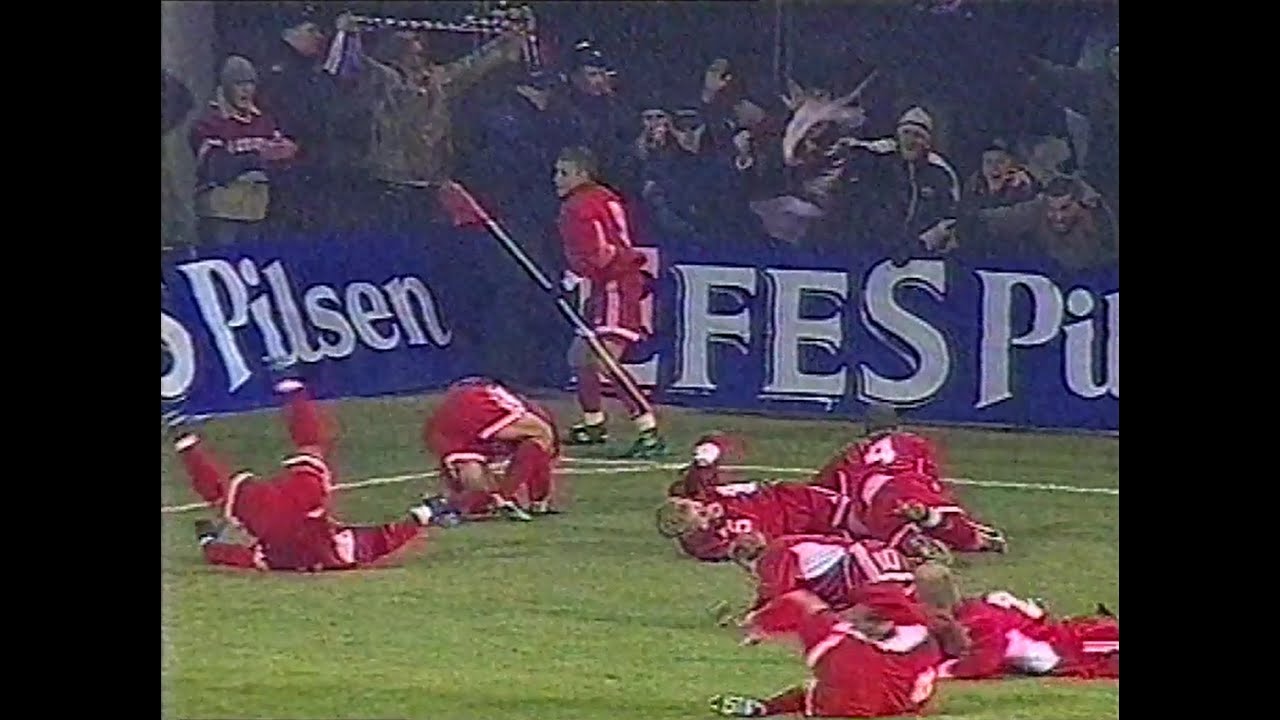 Футбол.Квалификация ЧЕ-2004. Плей-офф. 1 игра. Латвия - Турция
