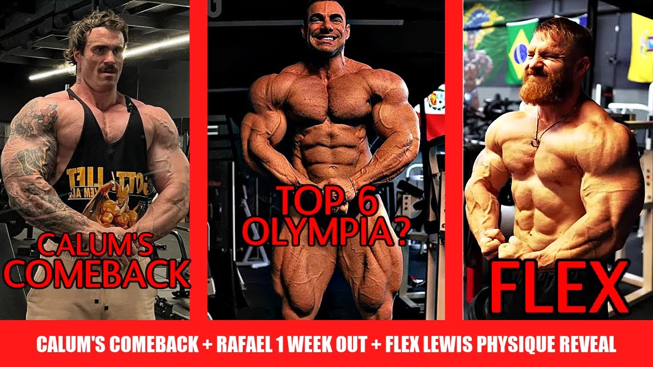 Calum Von Moger is Back +Rafael Brandao looks DOMINANT + Flex Lewis Reveals Current Physique + MORE