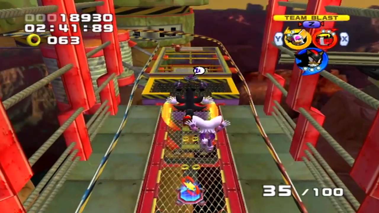 Sonic Heroes - Bullet Station: Extra Missions