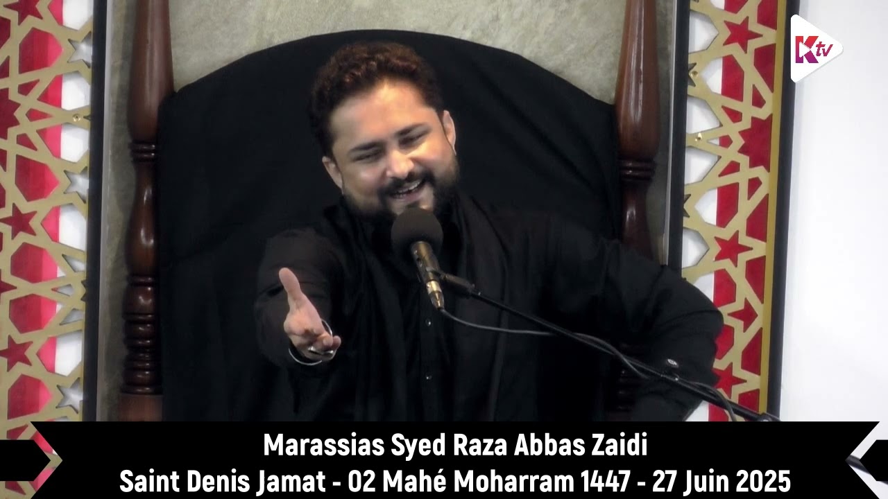 Run Nord - 02Mahe Moharram1447 - 27062025 - Marassias Syed Raza Abbas Zaidi