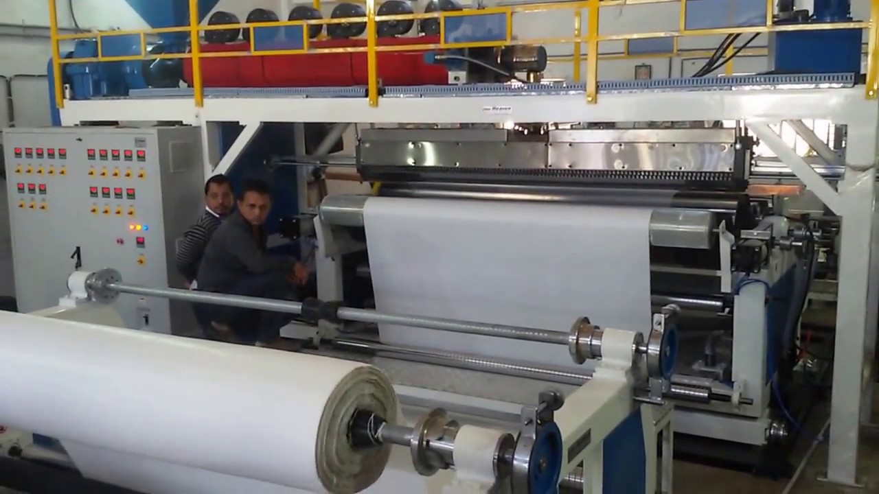 Extrusion Coating Flat Fabric Lamination Plant