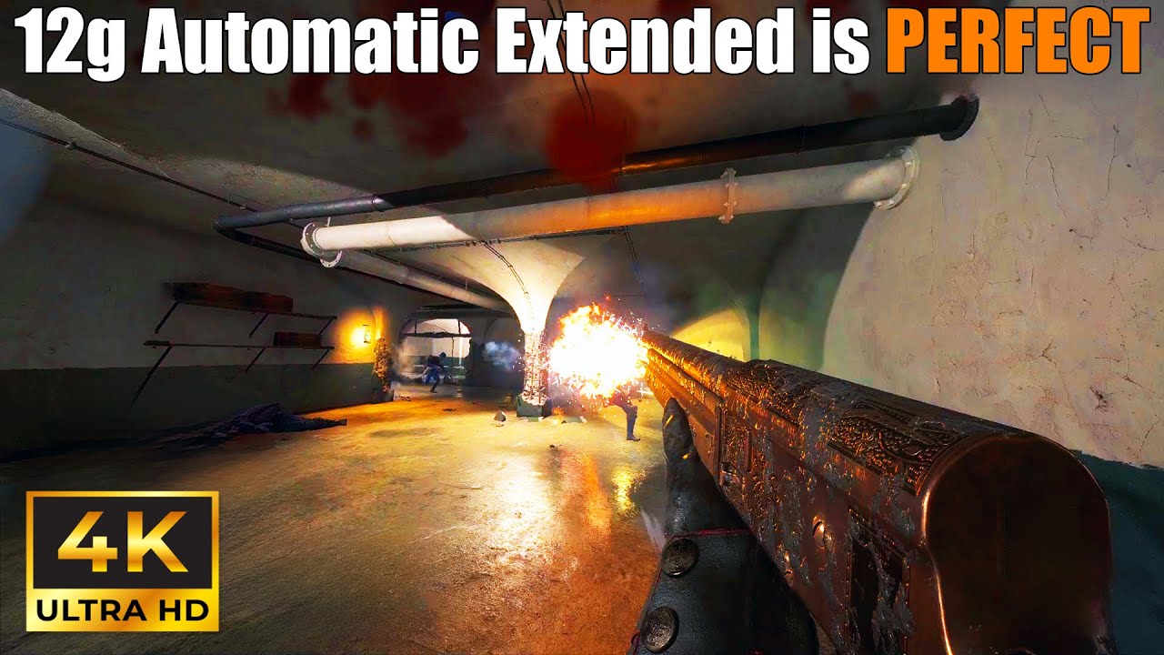 Battlefield 1 in 2024: 12G Automatic extended - Full Match on Fort Vaux [PC 4K] - No Commentary