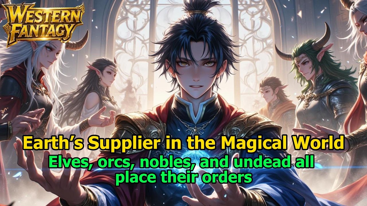 Earth’s Supplier in the Magical World: Tech Meets Magic#fantasyaudiobook