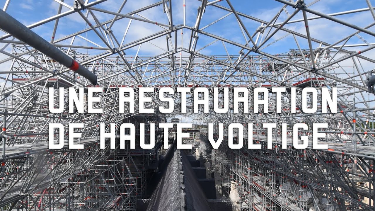 Timelapse : la restauration de l'aile des Preuses au château de Pierrefonds 🏰