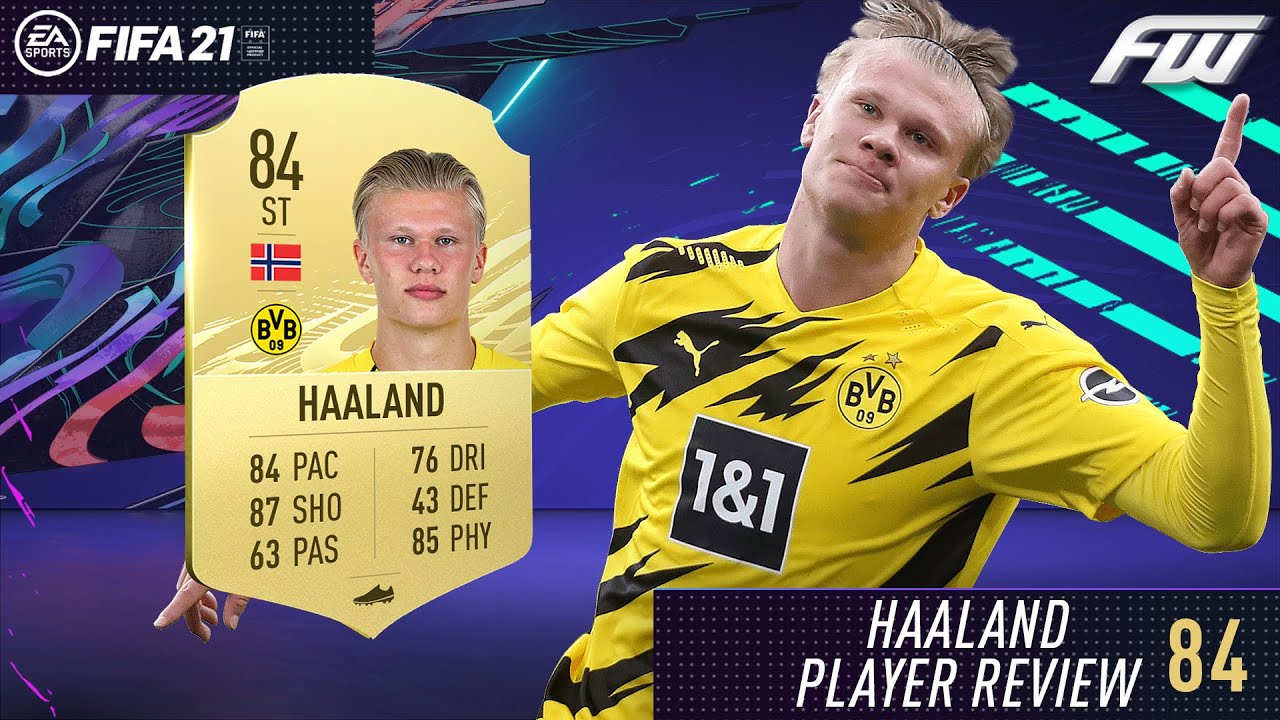 FIFA 21 Haaland Review (84) Not Quite As Good As You'd Think! Erling Haland Player Review