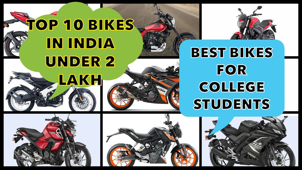 Top 10 Bikes for college students | Top 10 Bikes in India Under 2 Lakh | Best Bikes for students |