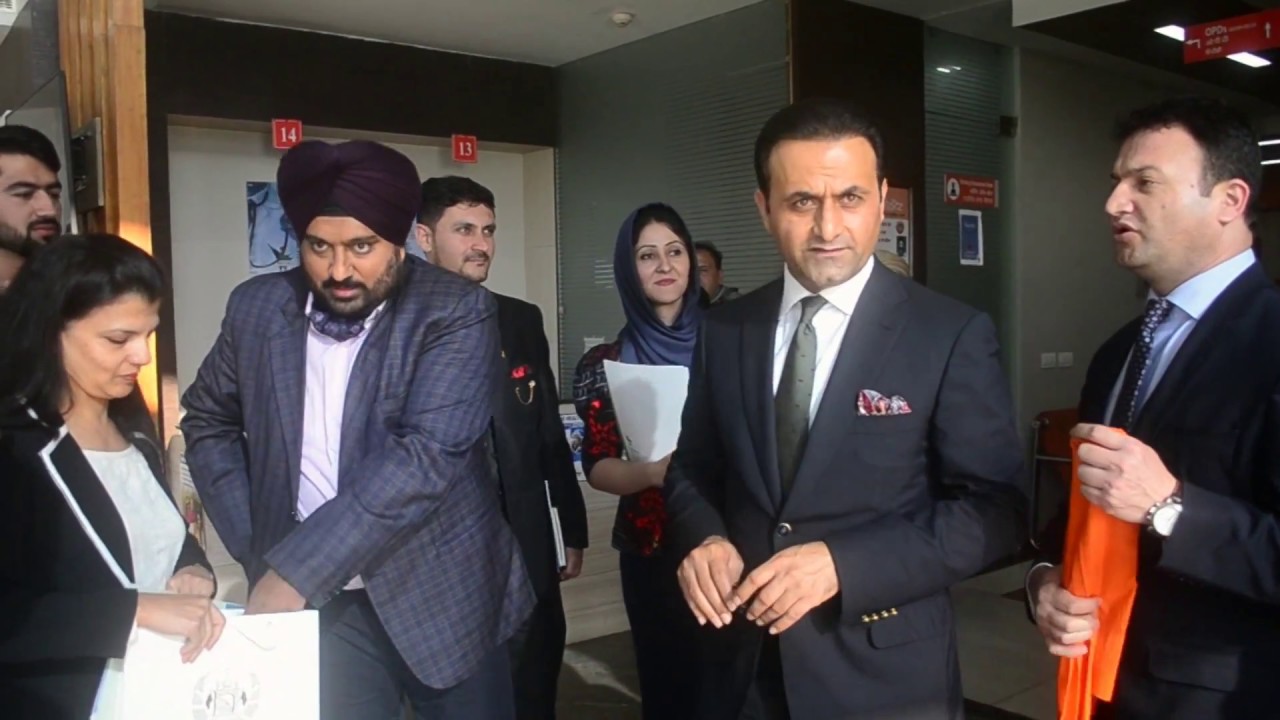 Afghan Ambassdor Visit to Indus International Hospital