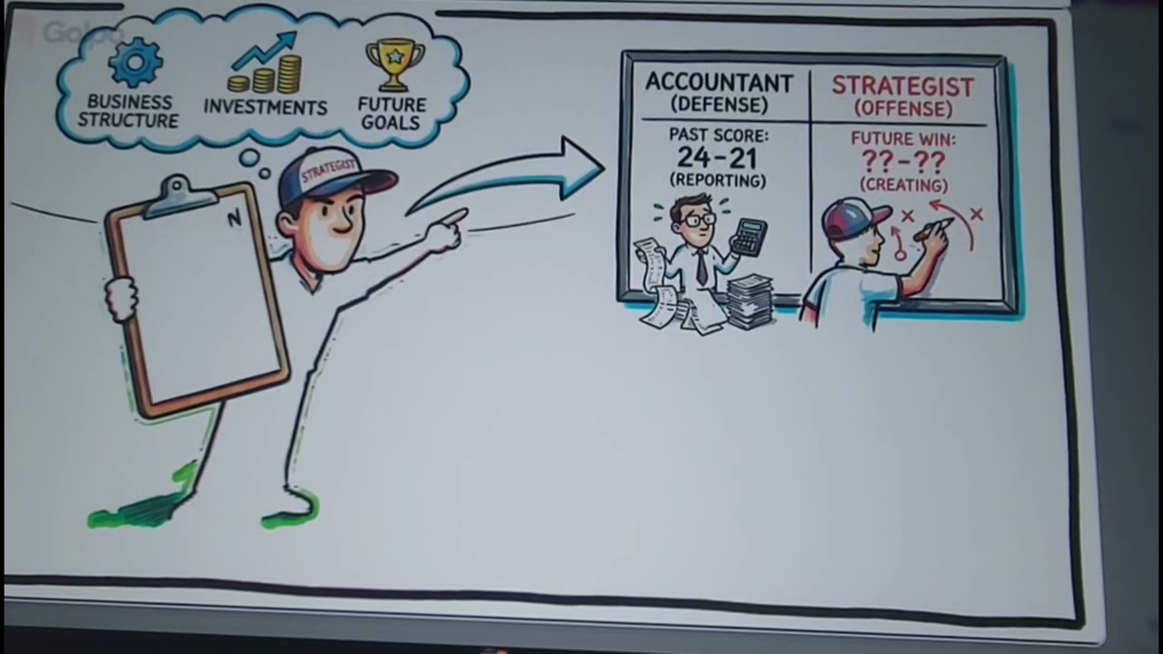 What's the difference between tax strategy and tax accounting 