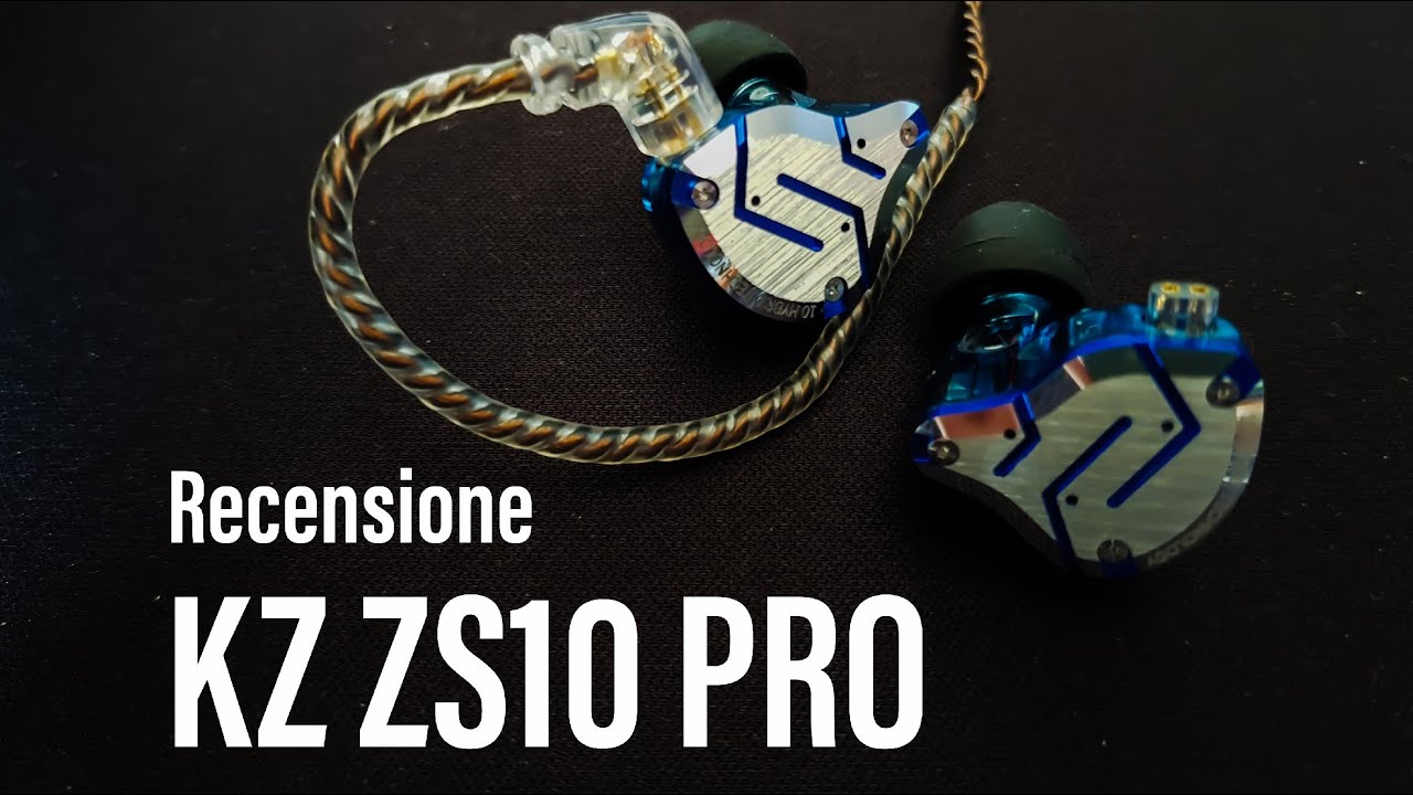 KZ ZS10 PRO - RECENSIONE - In Ear Monitor lineari e molto interessanti!