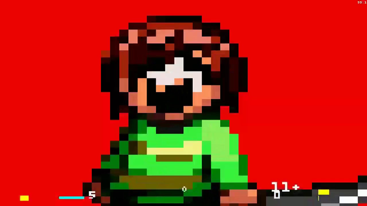 Sans and flowey save frisk without Gaster | glitchtale event | Undertale Mugen