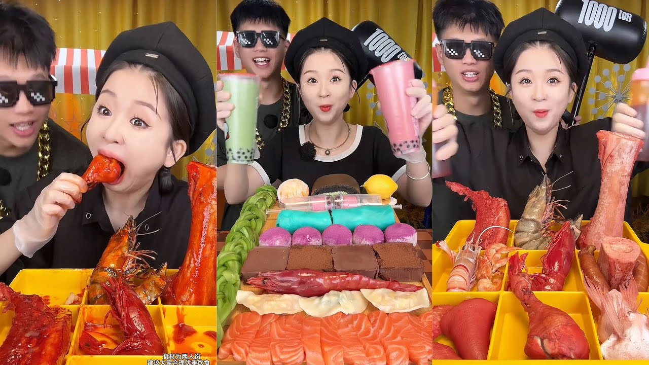 Thử Thách Ăn Hết Các Loại Đồ Ăn Của 2 Anh Em (Phần 73) [Tổng Hợp] - ASMR