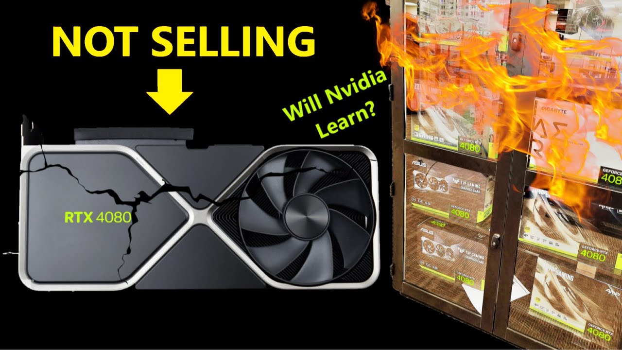 RTX 4080 BAD Sales Leak: Gamers Reject AD103 Pricing...will Nvidia Learn?