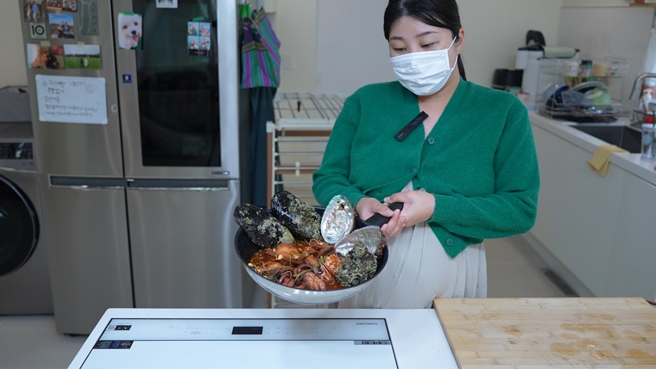 역대급 해루질 입니다!! 50만원짜리 해물찜을 만들어서 먹어보자!