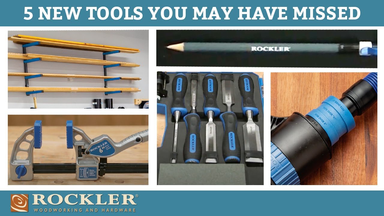 5 новых инструментов для деревообработки, которые вы могли пропустить | Rockler Demo