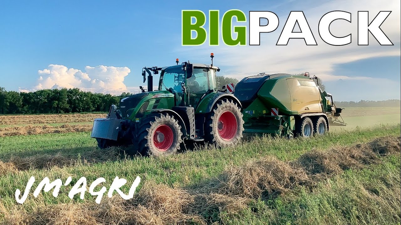 🌿Presse KRONE BigPack 1270 🚜