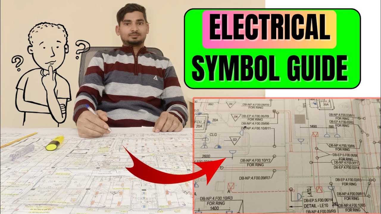 👷‍♂️ Electrical Drawing Symbols | Electrical Power Drawing Kaise Padhe | Beginner Guide