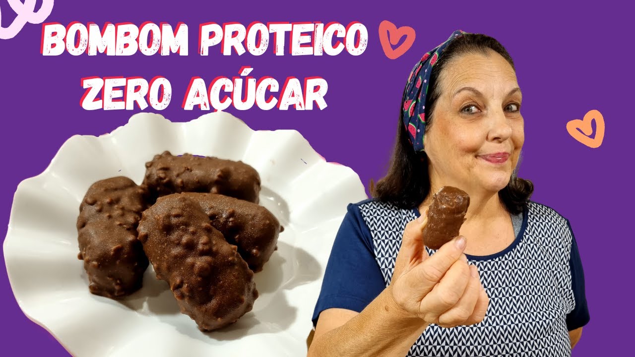 ZERO A&Ccedil;&Uacute;CAR: O Doce PROTEICO Perfeito de AMENDOIM com CHOCOLATE