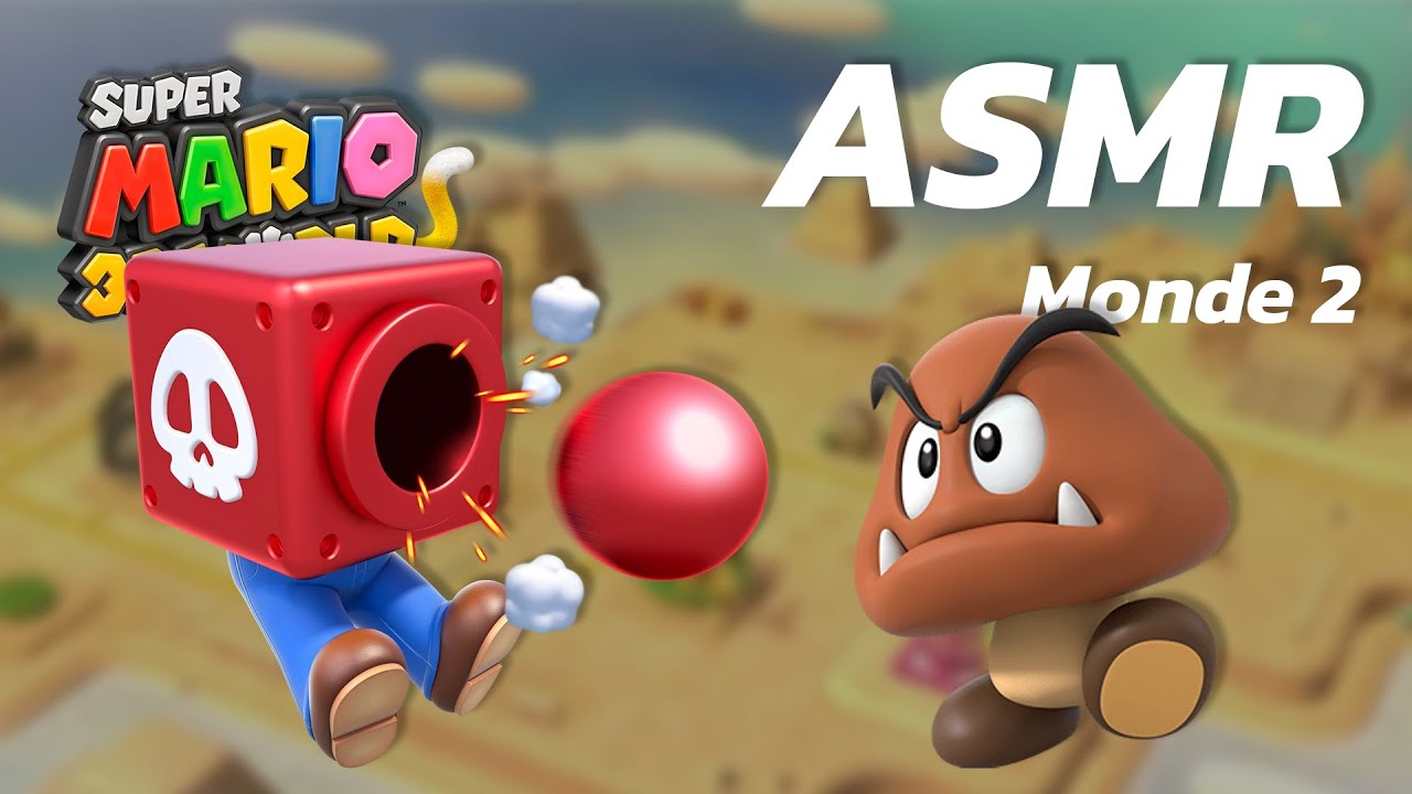 ASMR - Super Mario 3D World pour t'endormir (monde 2)