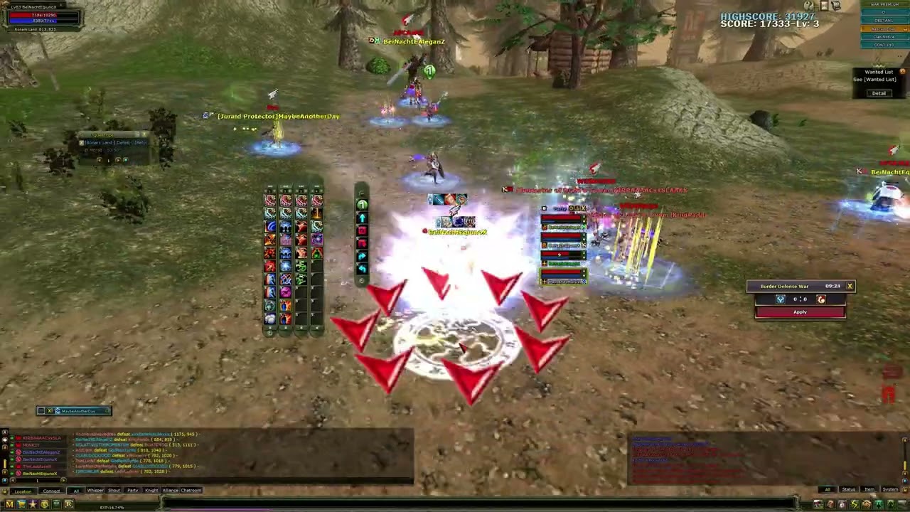 Intro Mıntro yok direkt video 4vs8 #destan #knightonline #nttgame
