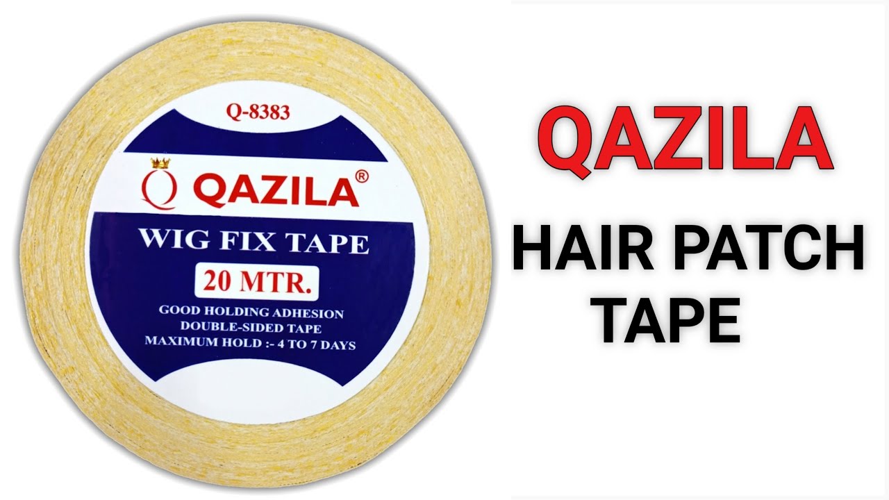 Hair Patch Tape| Hair Wig Tape| Yellow| Double-sided| 20 meter| Price Rs.500 only| Buy from Amazon