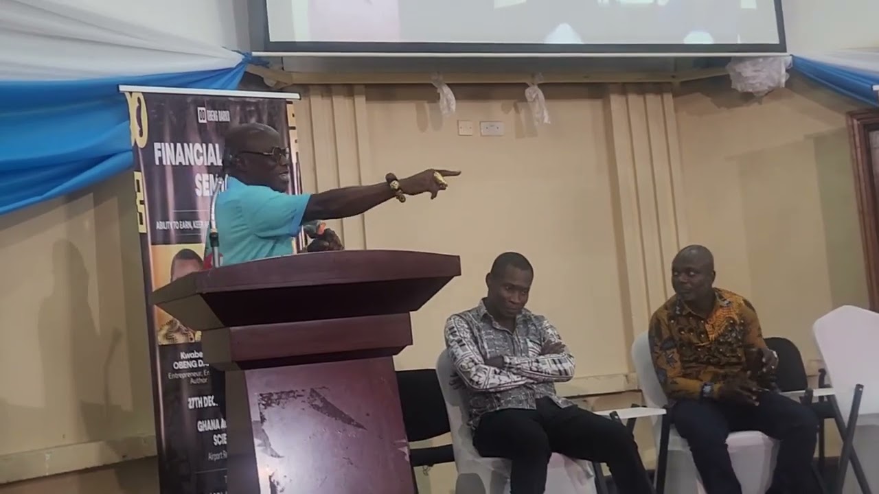 Oheneba Ntim Barima shares wisdom at Financial Growth Seminar
