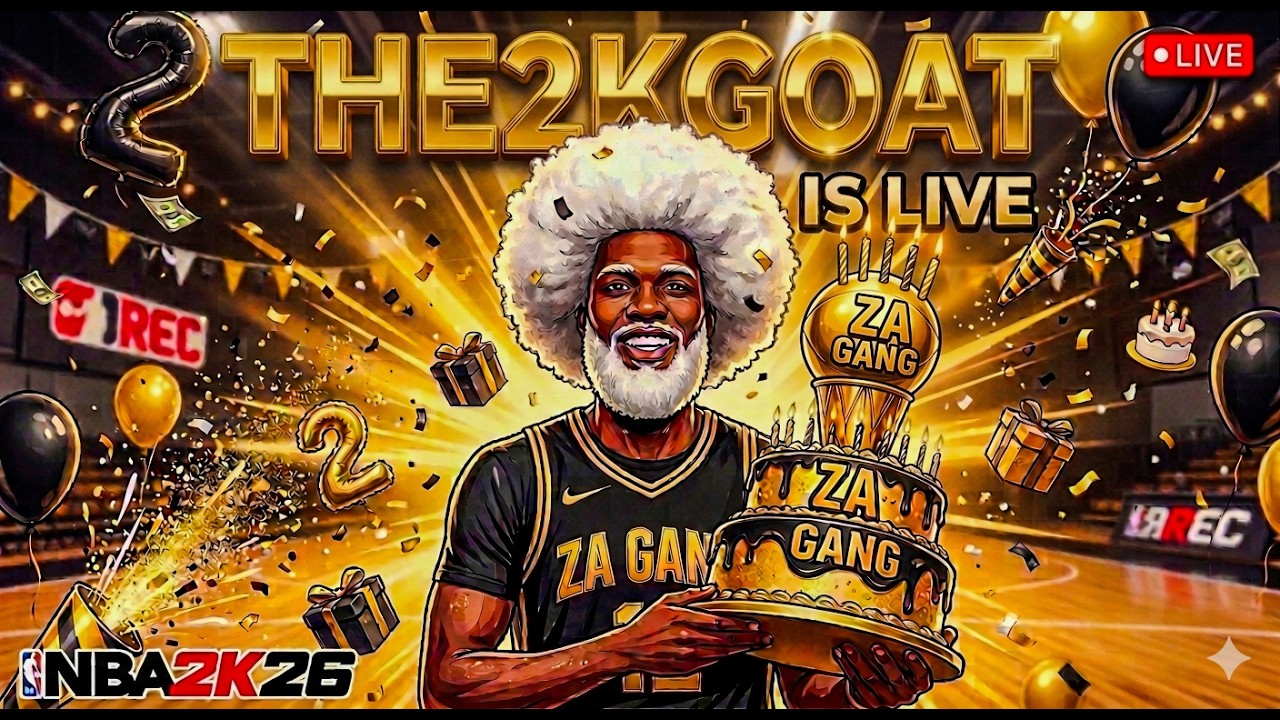 The2KGOAT LIVE BIRTHDAY STREAM 🔥🔥 TURNING UP IN THE REC W/ SUBS BEFORE WE OUTSIDEEEE
