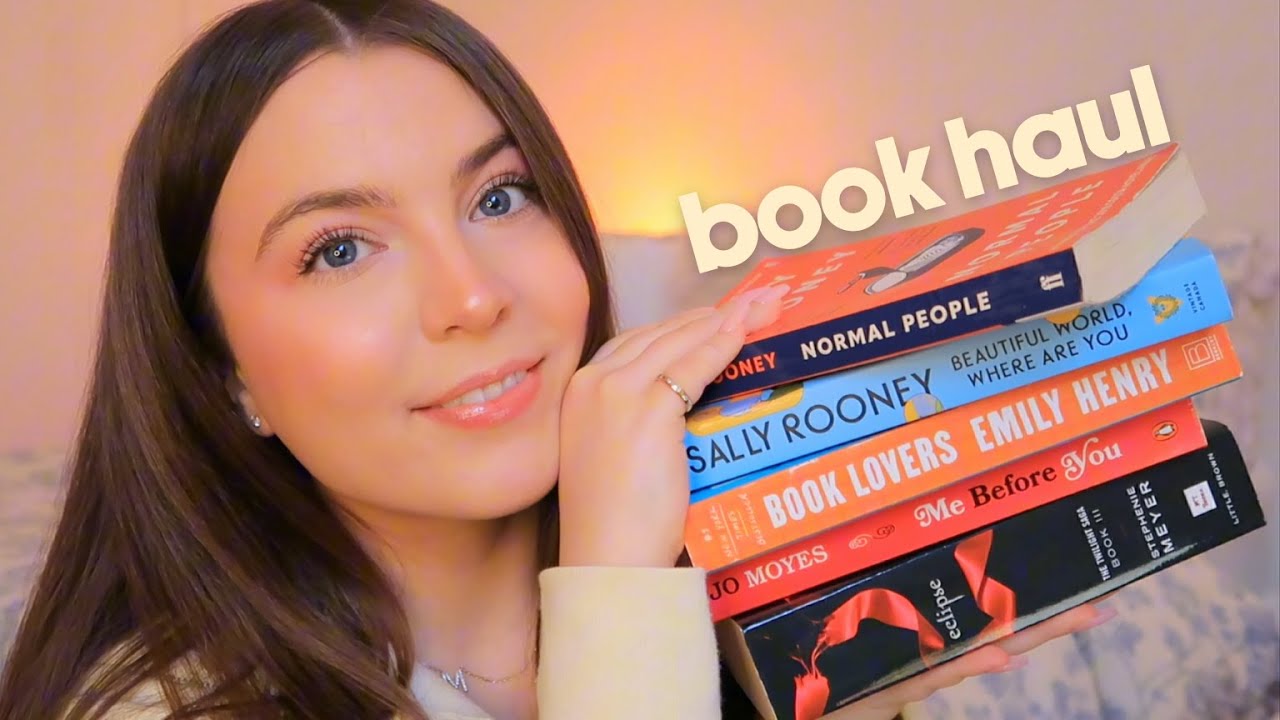 ASMR Cozy Book Haul 📔⭐️ Clicky Whispers