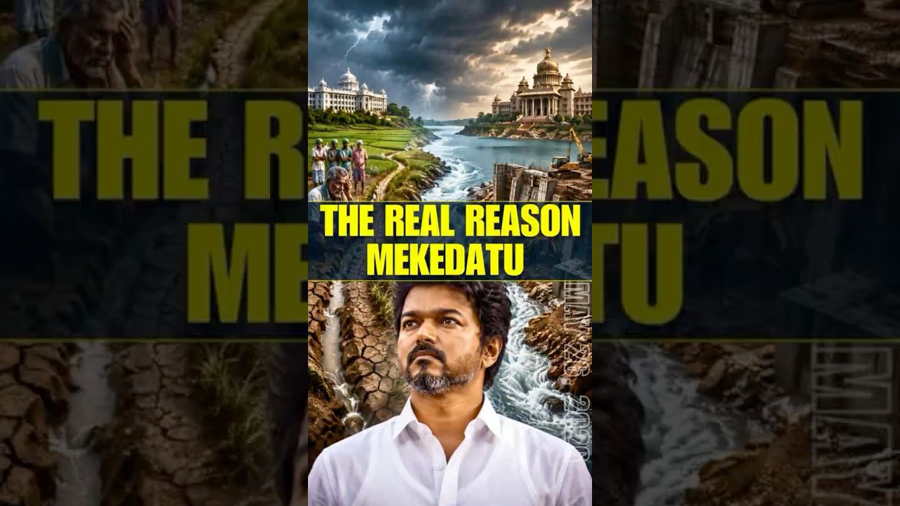 The REAL REASON CM Vijay Suddenly Revived the Mekedatu Issue!