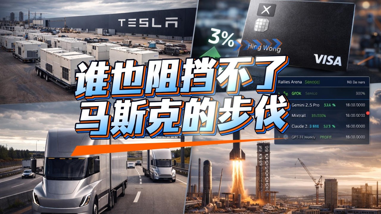 3/7  Optimus 训练工厂 18 台临时制冷硬顶上线｜韩国六座版 Model Y L 临近发布｜Semi 拿下德国路权｜X Money 金属借记卡首曝#马斯克 #特斯拉 #fsd #xai