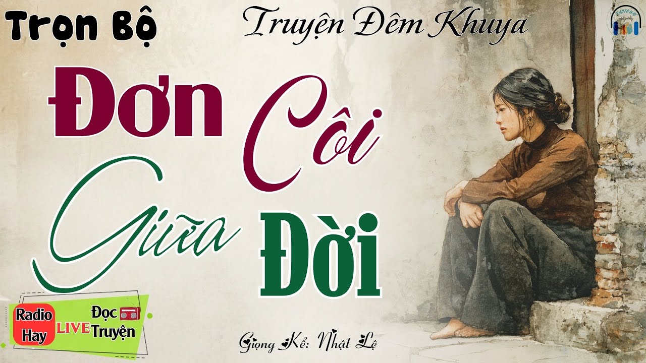 Xúc động nghẹn ngào khi nghe câu truyện: Đơn Côi Giữa Đời | Nghe kể truyện đêm khuya Việt Nam