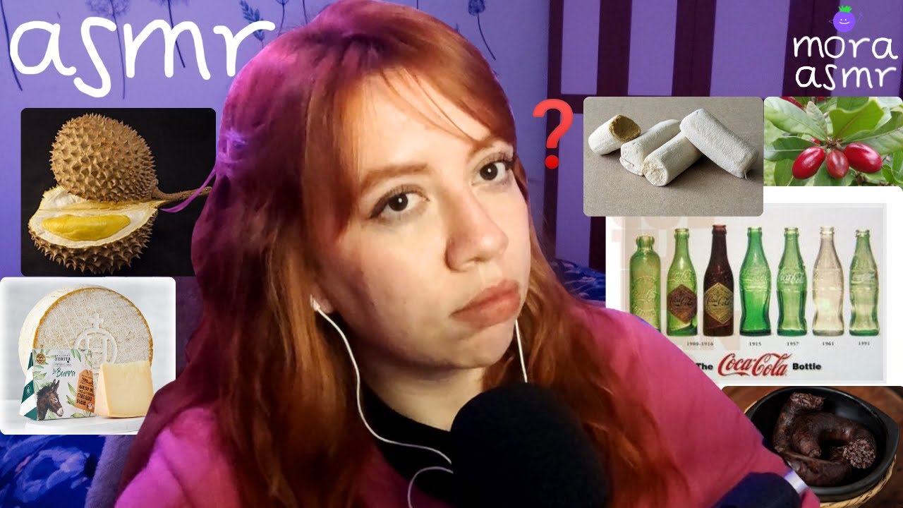 ASMR 100 DATOS extraños y maravillosos sobre la COMIDA