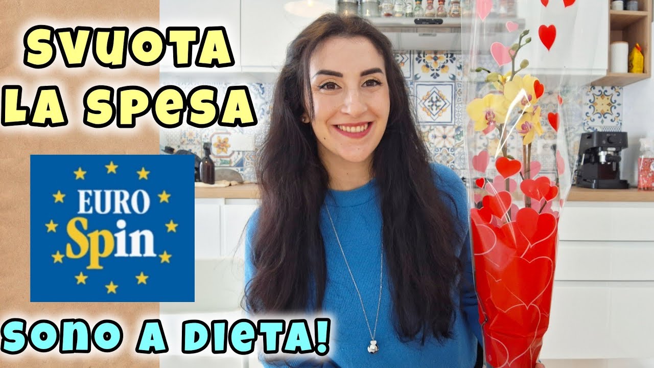 Svuota la spesa #Eurospin !🩵 Sono a dieta!🙃
