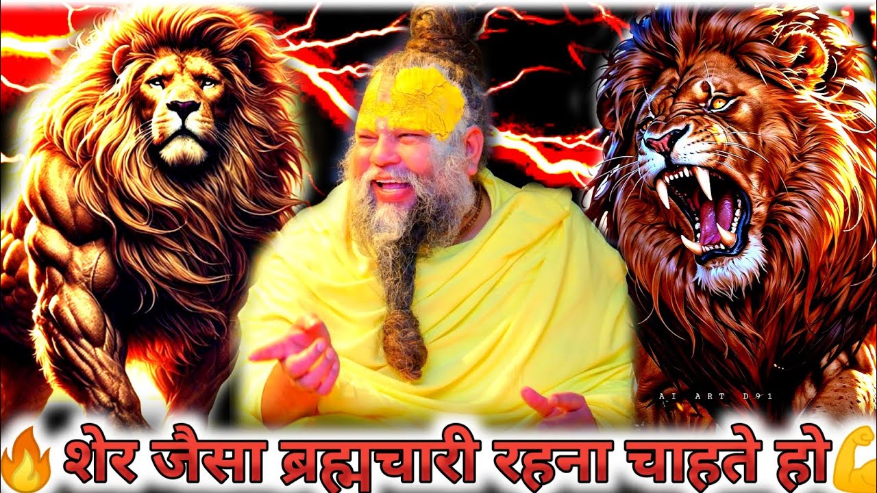 ब्रह्मचर्य में महान तेज और समरता होती है.💯#Premanand#🚩 Maharaj ji 🥶 power 💯 ful 😱brahmacharya 💪