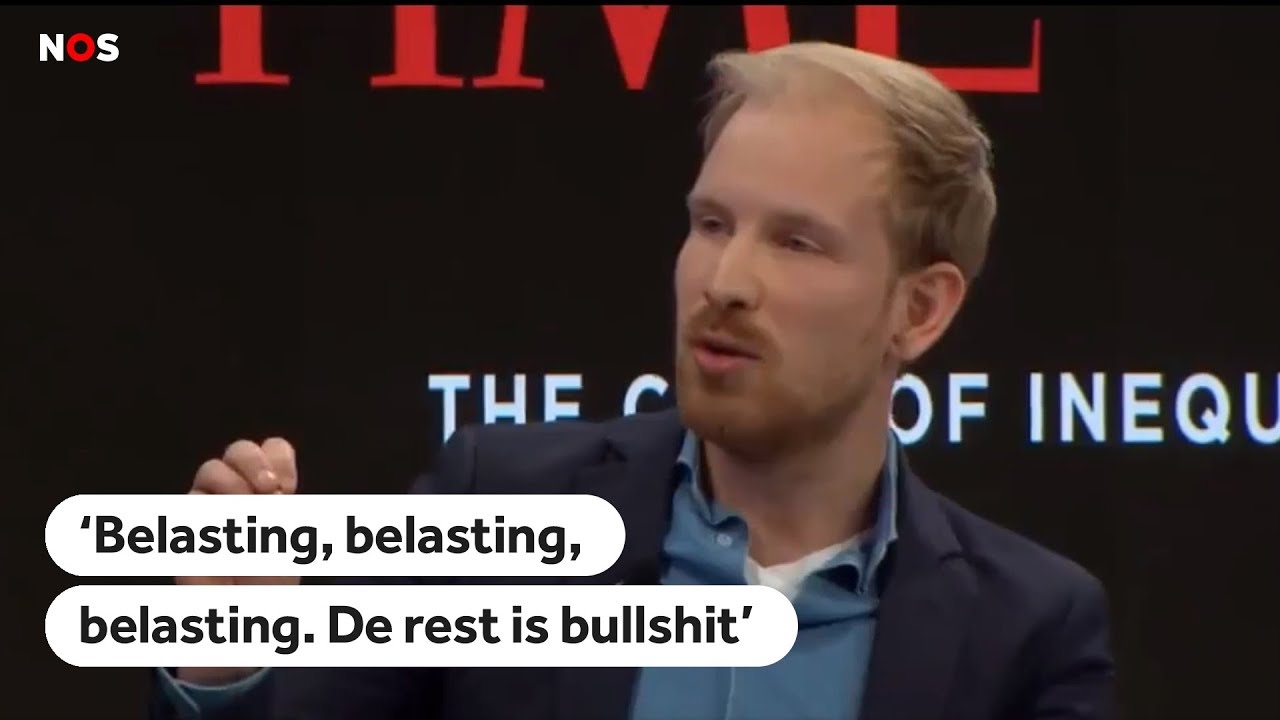 RUTGER BREGMAN: Speech over rijken en belasting gaat viral
