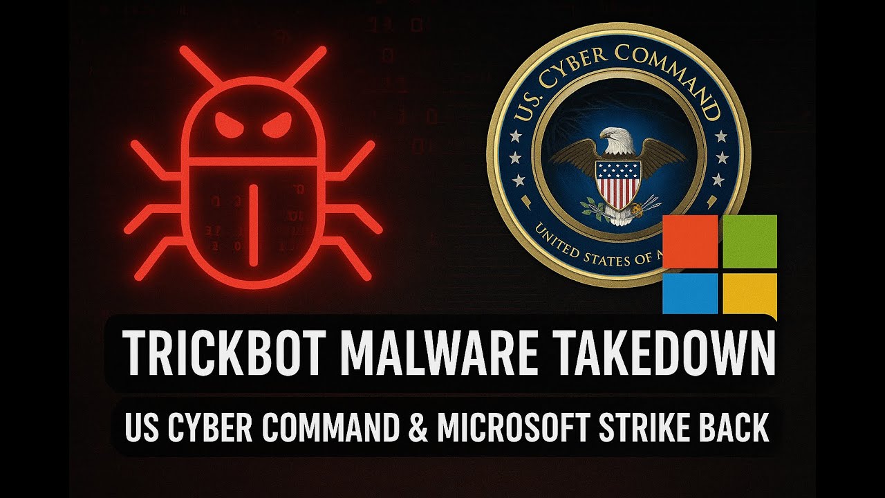 US Cyber Command vs TrickBot Malware: Microsoft Joins the Fight