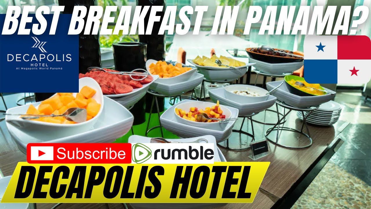 Decapolis Hotel Panama BREAKFAST BUFFET