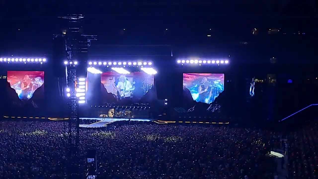 ACDC - Thunderstruck - 14/12/25 - Brisbane - Suncorp Stadium